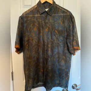 Dries Van Noten- short sleeve floral print shirt size small
